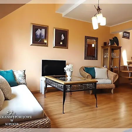 Tylkosopot - Mieszkanie Baltyk- 400 Metrow Od Morza- Garaz Apartment *