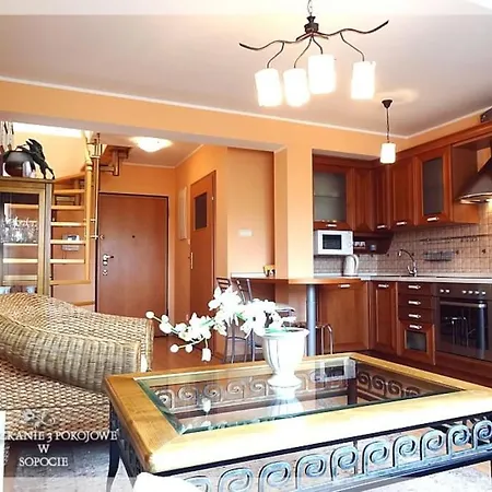 Tuz Przy Plazy -nadmorski Zakatek- 400 Metrow Od Morza -tylkosopot Lägenhet